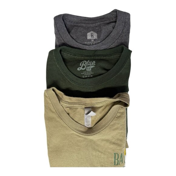 Mens Baylor University Lot of 3 Football T-Shirts~Size M~Gray/Black/Green L15 09 - Picture 2 of 10